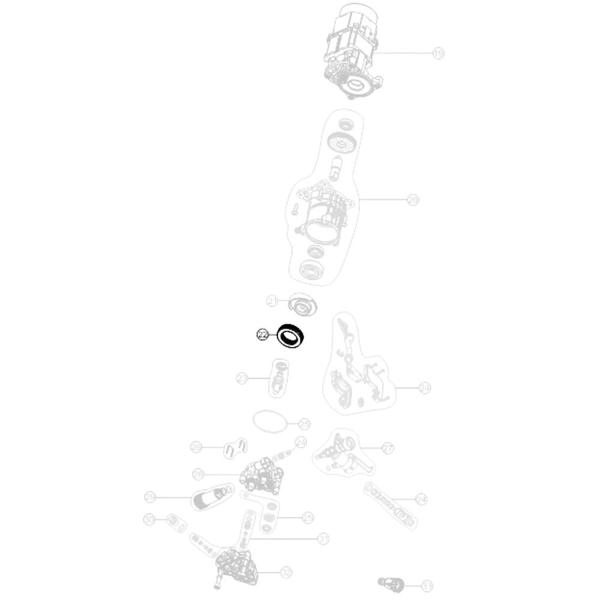 Imagem de Rolamento Axial de Esferas Compatível com Lavadora WAP WL1820