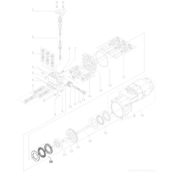 Imagem de Rolamento Axial de Esferas Compativel com Lavajato Electrolux Easy Wash EAS20