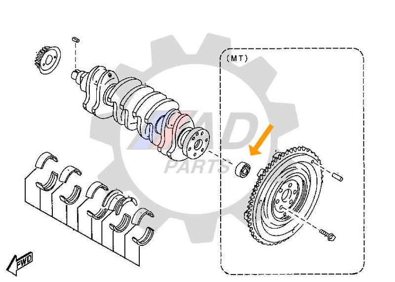 Imagem de Rolamento Eixo Volante Mercedes Benz Atron