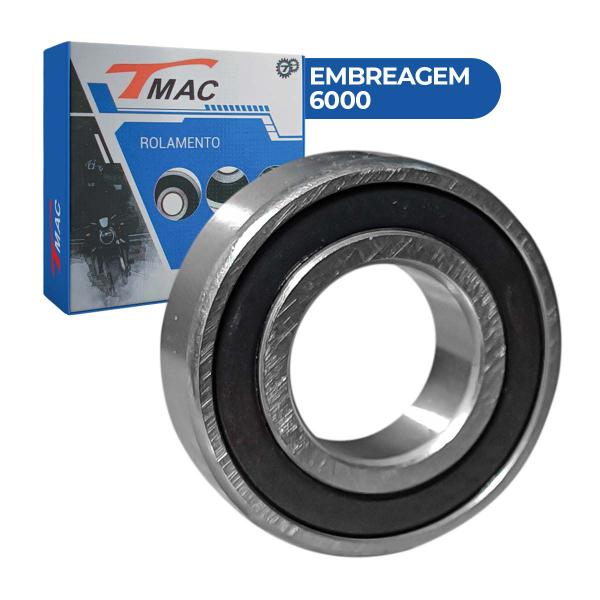 Imagem de Rolamento p/ moto 6000 embreagem c 100 biz 98/05 - tampa do motor cb 300 09/15 - xre 300 10/ nx4 falcon 400 - tmac