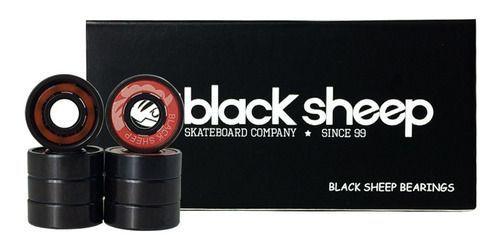 Imagem de Rolamento Skate Importado Black Sheep Black