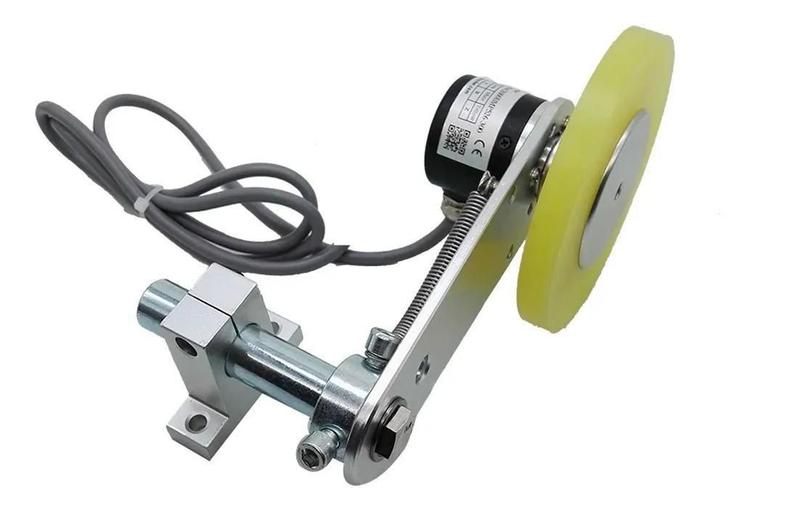 Roldana de Prolipropileno para Encoder 200mm - Furo 6mm - ENG Automação Imagem de Roldana de Prolipropileno para Encoder 200mm - Furo 6mm