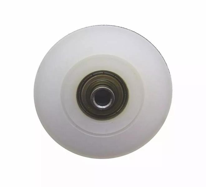 Roldana Para Portão De Correr 3 Polegada Nylon Canal V 6 Un - Metalpark Imagem de Roldana Para Portão De Correr 3 Polegada Nylon Canal V 6 Un