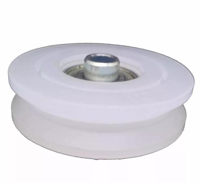 Roldana Para Portão De Correr 3 Polegada Nylon Canal V 8 Un - Metalpark Imagem de Roldana Para Portão De Correr 3 Polegada Nylon Canal V 8 Un