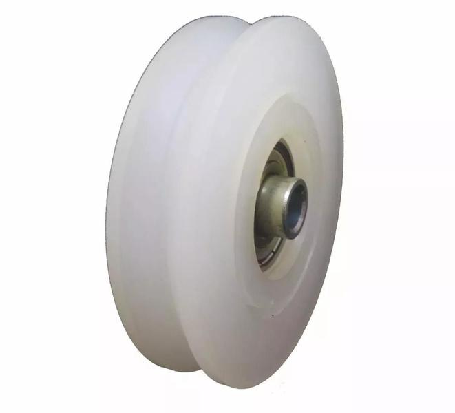 Roldana Para Portão De Correr 3 Polegada Nylon Canal V 8 Un - Metalpark Imagem de Roldana Para Portão De Correr 3 Polegada Nylon Canal V 8 Un