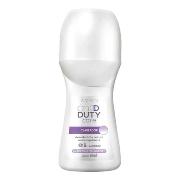 Imagem de Roll on antitranspirante OnDuty Care Clareador 48 horas Avon 50ml 1 unidade