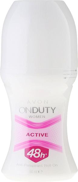 Imagem de Roll on antitranspirante OnDuty Woman active 48 horas Avon 50ml 1 unidade