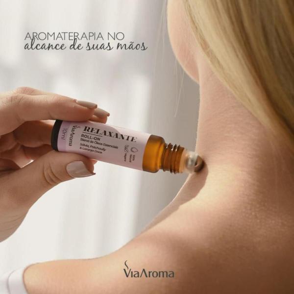 Imagem de Roll-on Blend De Óleos Essenciais Energia Via Aroma 10ml - Pronto para Pele