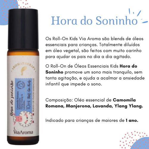 Imagem de Roll-on Blend De Óleos Essenciais Kids Via Aroma 10ml