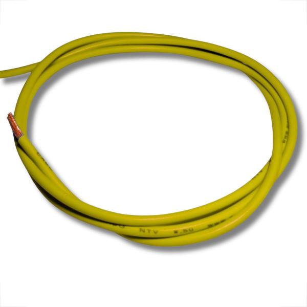 Rolo 100 metros cabo flexivel 1,5 mm fio automotivo 100% puro cobre reforçado elétrico para carro - Permak Imagem de Rolo 100 metros cabo flexivel 1,5 mm fio automotivo 100% puro cobre reforçado elétrico para carro