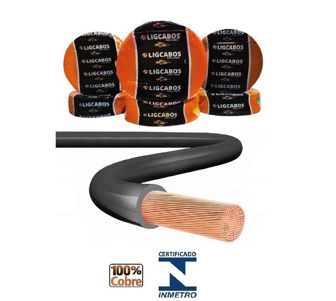 Rolo 25m Cabo Elétrico Flexível 2,5mm Unipolar - 25 Metros - LigPrime Imagem de Rolo 25m Cabo Elétrico Flexível 2,5mm Unipolar - 25 Metros