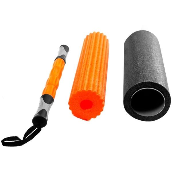 Imagem de Rolo 3 em 1 Fit Roll Foam Roller Pilates Yoga  Liveup Sports 