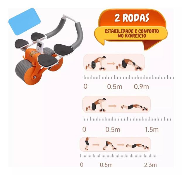 Imagem de Rolo Abdominal e Lombar Musculação Profissional