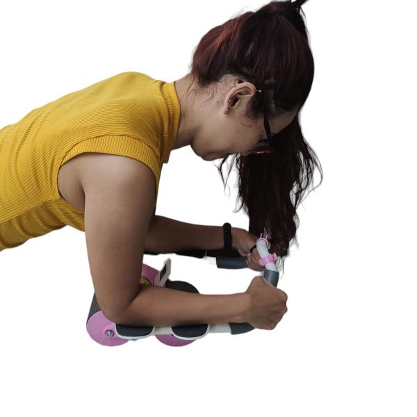 Rolo Abdominal Exercicio Roda Abdomen Musculaçao Prancha Ombro Braço Academia Treino Atividade Fisica Musculo Fortalecimento - LEVA PRA MALHAR Imagem de Rolo Abdominal Exercicio Roda Abdomen Musculaçao Prancha Ombro Braço Academia Treino Atividade Fisica Musculo Fortalecimento