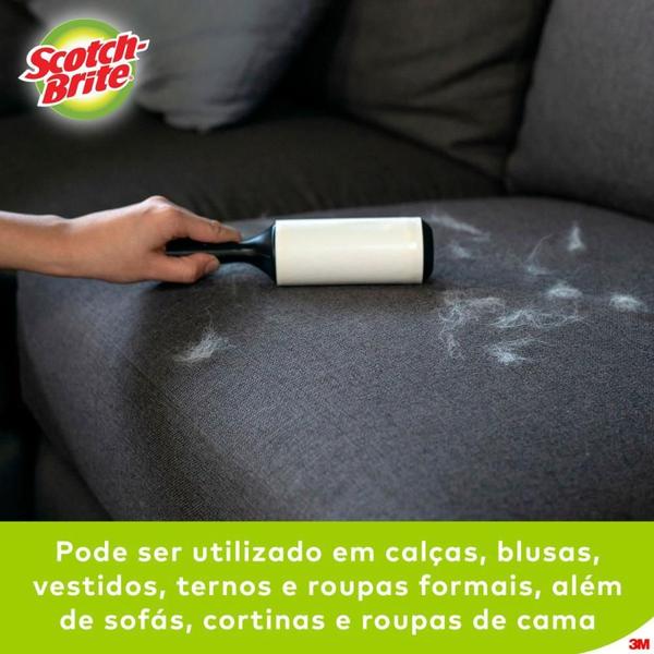 Imagem de Rolo Adesivo SCOTCH-BRITE para Limpeza de Roupas e Tecidos