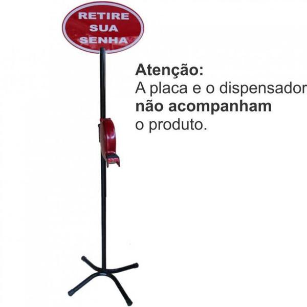 Imagem de Rolo C/2000 Senhas Numeradas 000-999 Dispenser Senha Preto
