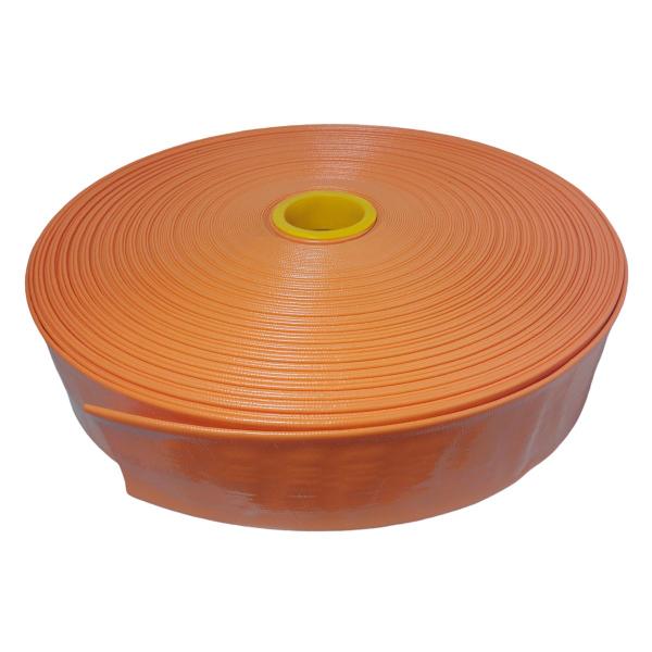 Rolo de 1 Metro de Mangueira Flat Laranja Achatada 2.1/2 Polegadas Irrigação Borrachas Londrina Imagem de Rolo de 1 Metro de Mangueira Flat Laranja Achatada 2.1/2 Polegadas Irrigação Borrachas Londrina