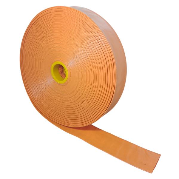 Rolo de 1 Metro de Mangueira Flat Laranja Achatada 2.1/2 Polegadas Irrigação Borrachas Londrina Imagem de Rolo de 1 Metro de Mangueira Flat Laranja Achatada 2.1/2 Polegadas Irrigação Borrachas Londrina