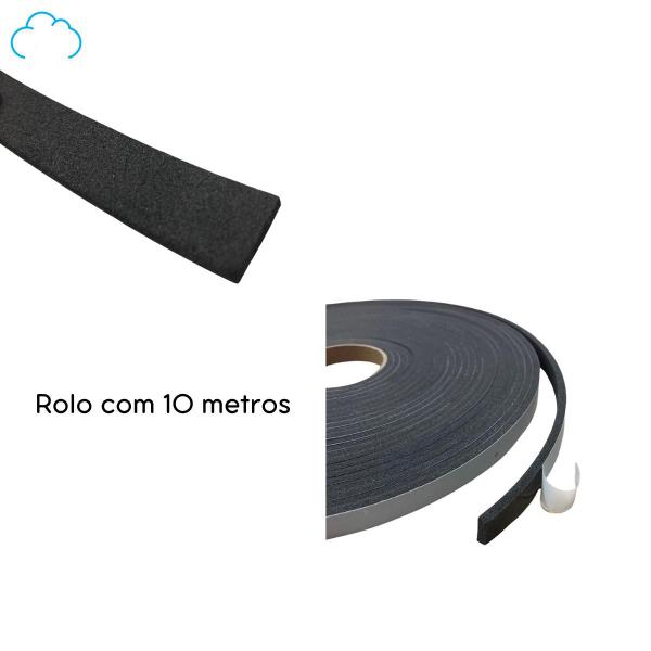 Imagem de Rolo de 10 metros adesivo de espuma eva 30x3mm 10 metros