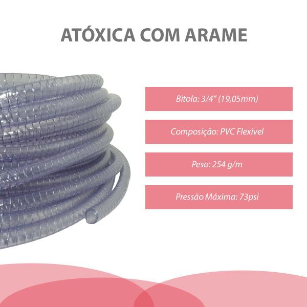 Rolo de 20 Metros de Mangueira Sucção Atóxica Com Arame 3/4 de Polegada Borrachas Londrina Imagem de Rolo de 20 Metros de Mangueira Sucção Atóxica Com Arame 3/4 de Polegada Borrachas Londrina