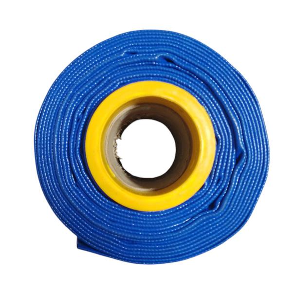 Rolo de 35 Metros de Mangueira Flat Azul Achatada 5 Polegadas Irrigação Borrachas Londrina Imagem de Rolo de 35 Metros de Mangueira Flat Azul Achatada 5 Polegadas Irrigação Borrachas Londrina