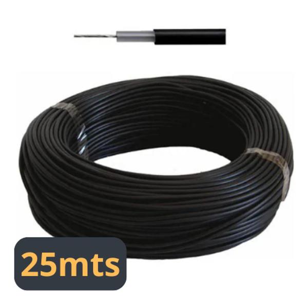 Rolo de Fio Cabo de Alta isolação tensão para Ligação de Cerca elétrica 5mm 25m - FRAPA Imagem de Rolo de Fio Cabo de Alta isolação tensão para Ligação de Cerca elétrica 5mm 25m