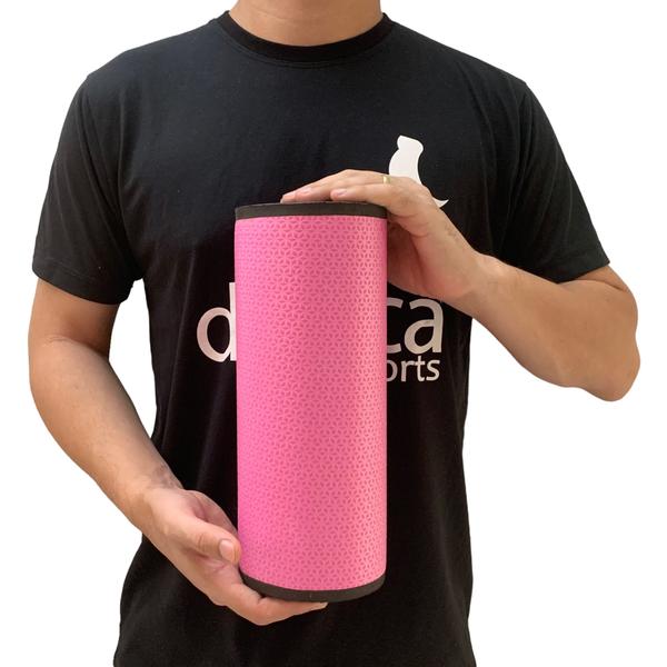 Imagem de Rolo De Liberação 30cm Miofascial Dafoca Massagem Ativação Muscular Yoga DF1064 Rosa Dafoca