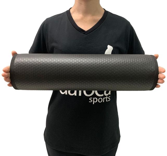 Imagem de Rolo De Liberação 45cm Miofascial Dafoca Massagem Ativação Muscular Yoga DF1061 Preto Dafoca