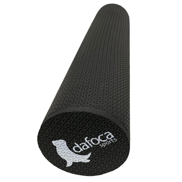 Imagem de Rolo De Liberação 60cm Miofascial Dafoca Massagem Ativação Muscular Yoga DF1062 Preto Dafoca