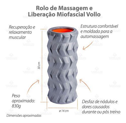 Imagem de Rolo De Massagem E Liberação Miofascial  Yoga Pilates Vollo 