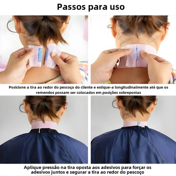 Imagem de Rolo de Papel Descartável para Salão de Beleza e Barbearia