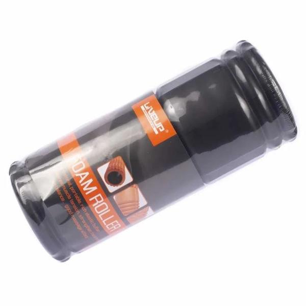 Rolo de Soltura Massageador para Yoga e Pilates Preto Liveup Sports Imagem de Rolo de Soltura Massageador para Yoga e Pilates Preto Liveup Sports