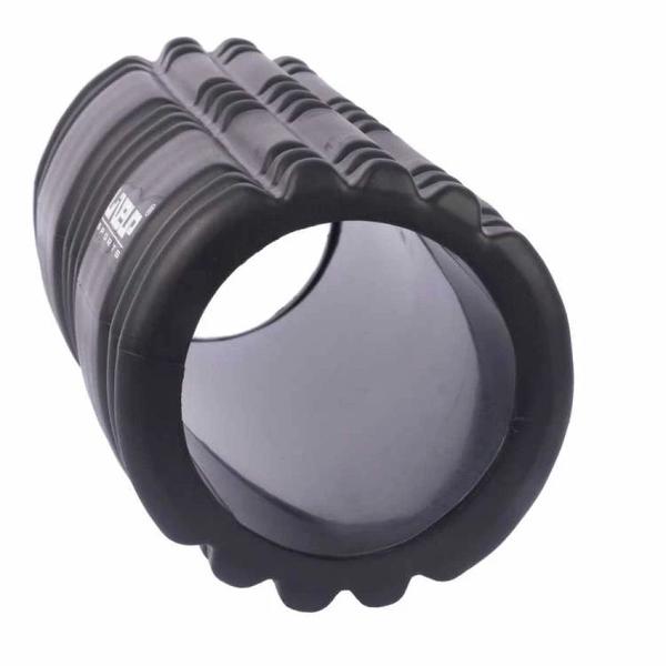 Rolo de Soltura Massageador para Yoga e Pilates Preto Liveup Sports Imagem de Rolo de Soltura Massageador para Yoga e Pilates Preto Liveup Sports