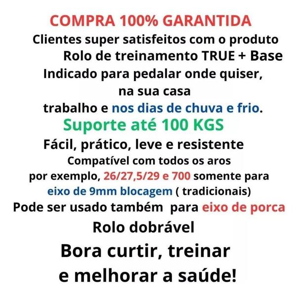 Imagem de Rolo De Treino Speed Mountain Bike Baixo Barulho + Base Leve