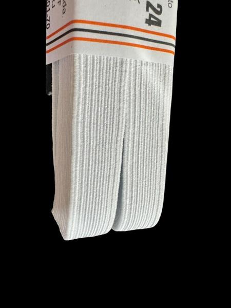 Rolo Elástico Chato Nº24 Branco 1,5Cm Com 10Mts Cada-Kit 4Un - Elite Imagem de Rolo Elástico Chato Nº24 Branco 1,5Cm Com 10Mts Cada-Kit 4Un