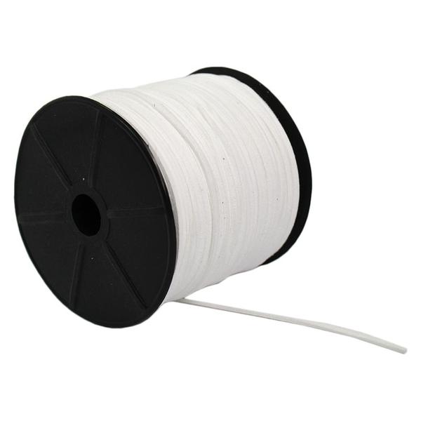 Rolo Fio Camurça 2.7mm Branco Para Artesanato Colar Bijuteria 100 Metros - Sundayaccessory Imagem de Rolo Fio Camurça 2.7mm Branco Para Artesanato Colar Bijuteria 100 Metros