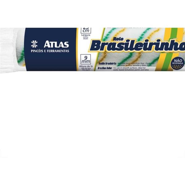 Imagem de Rolo La Atlas Sintetico ''Brasileirinho'' 23Cm Sem Cabo At2014