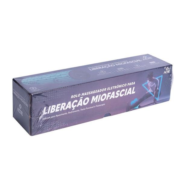 Imagem de Rolo massageador eletrônico para liberação miofascial r33 - acte 