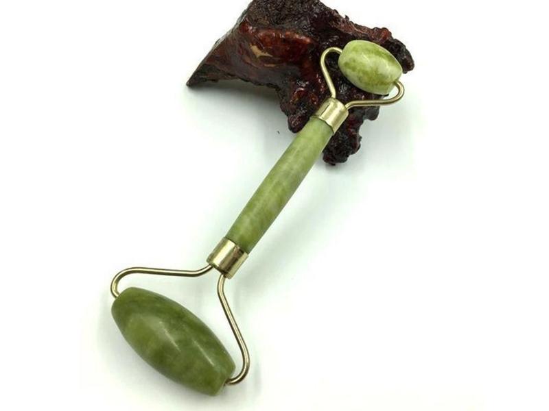 Imagem de Rolo Massageador Facial Pedra De Jade Facial Roller