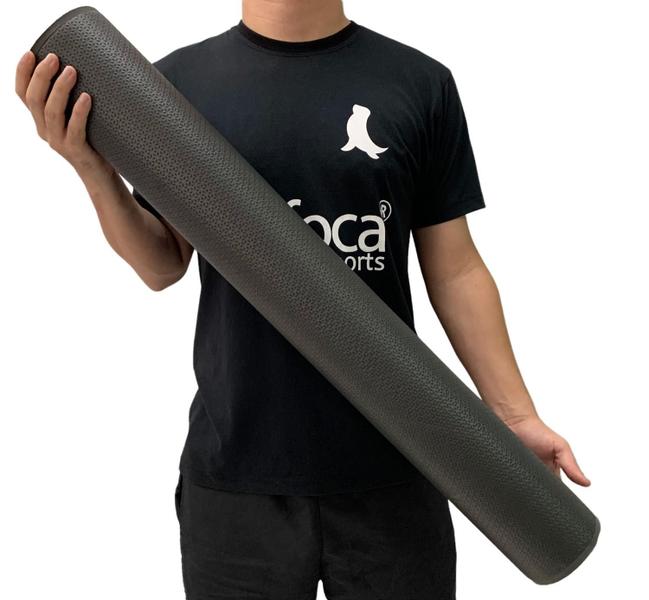 Imagem de Rolo Massagem 90cm Foam Roller Liberação Miofascial Soltura Yoga DF1063 Dafoca Sports Preto