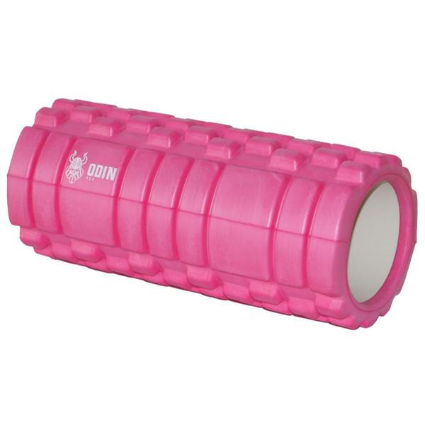 Imagem de Rolo Massagem Foam Roller Liberação Miofascial Rosa Odin Fit