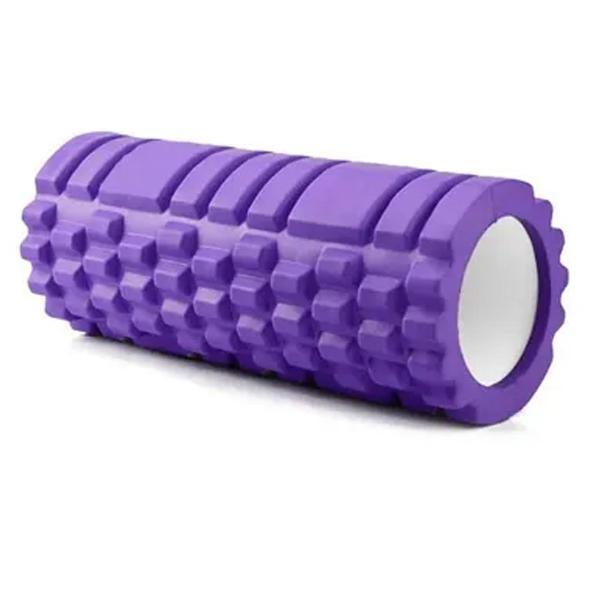 Imagem de Rolo Miofascial Massagem Foam Roller Pilates Ioga Yoga Fisioterapia Treino Academia Exercicio Flexibilidade Atividade Fisica Fortalecimento Muscular A