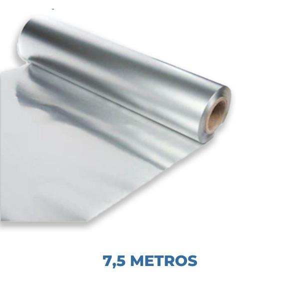 Rolo Papel Alumínio Life Clean 45cm X 7,5 Metros Imagem de Rolo Papel Alumínio Life Clean 45cm X 7,5 Metros