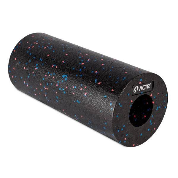 Imagem de Rolo para Exercícios de Pilates Foam Roller em EPP Colors Preto T233 Acte Sports