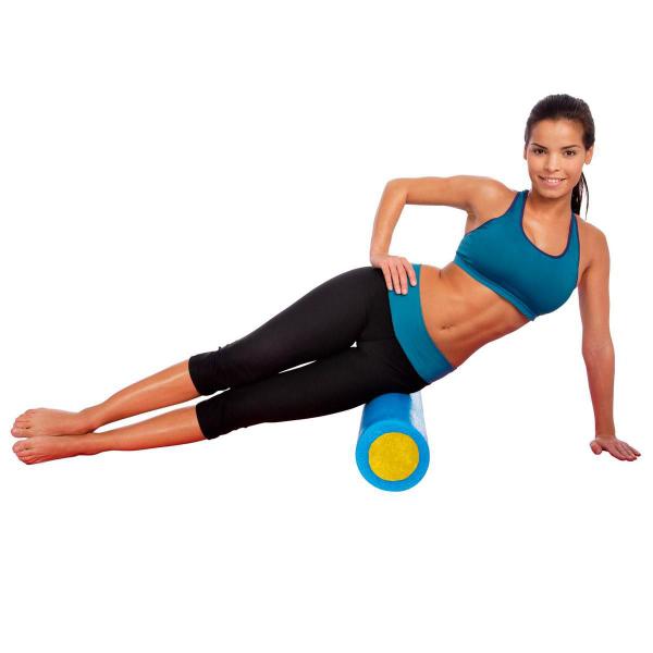 Imagem de Rolo para Pilates e Yoga em Espuma 90cm - LiveUp