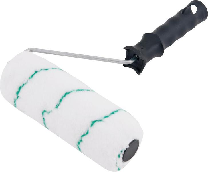 Imagem de Rolo Para Pintura Microfibra 09cm Antirrespingo Com Suporte