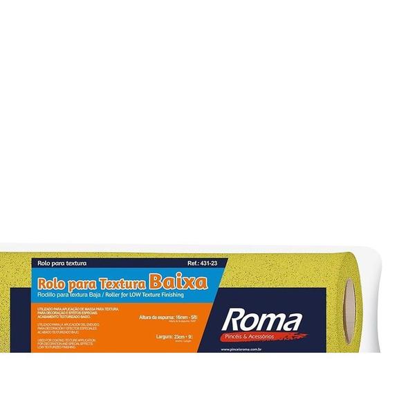 Imagem de Rolo Textura Roma Baixa 09Cm Com Cabo   431 09