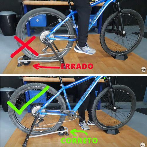 Rolo Treino Bicicleta Al200 Dobrável + Base Niveladora - Altmayer Imagem de Rolo Treino Bicicleta Al200 Dobrável + Base Niveladora