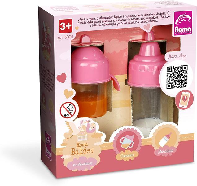 Imagem de Roma babies kit mamadeiras - casinha multicor