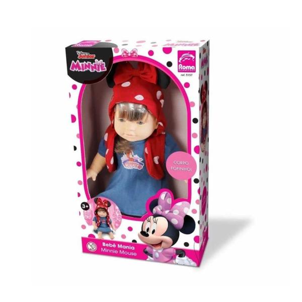 Roma - bebe mania minnie mouse brinq. boneca vinil Imagem de Roma - bebe mania minnie mouse brinq. boneca vinil